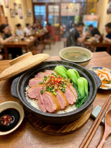 Cơm thố lườn ngỗng