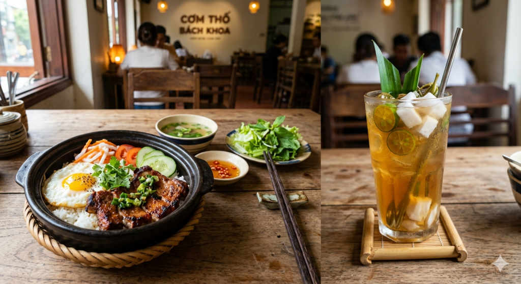 Trà sâm Dừa tắc