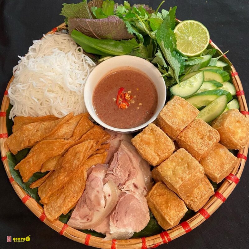 Bún đậu mắm tôm - Món ăn dân dã của người Hà Nội Bún đậu mắm tôm - Món ăn dân dã của người Hà Nội