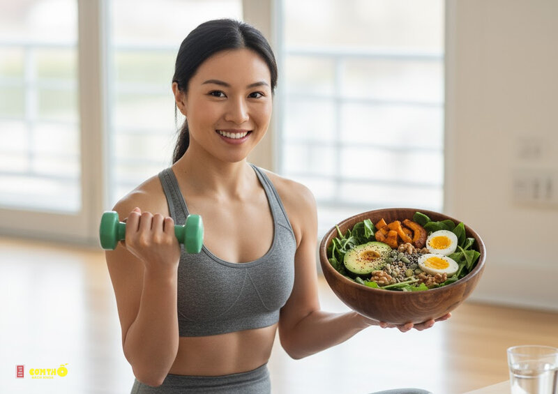 Cách giảm cân - 2. Ưu tiên đạm trong mỗi bữa