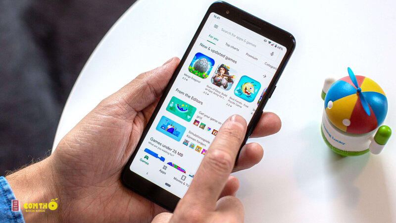 CH Play - Cửa hàng ứng dụng trên thiết bị hỗ trợ Google Play