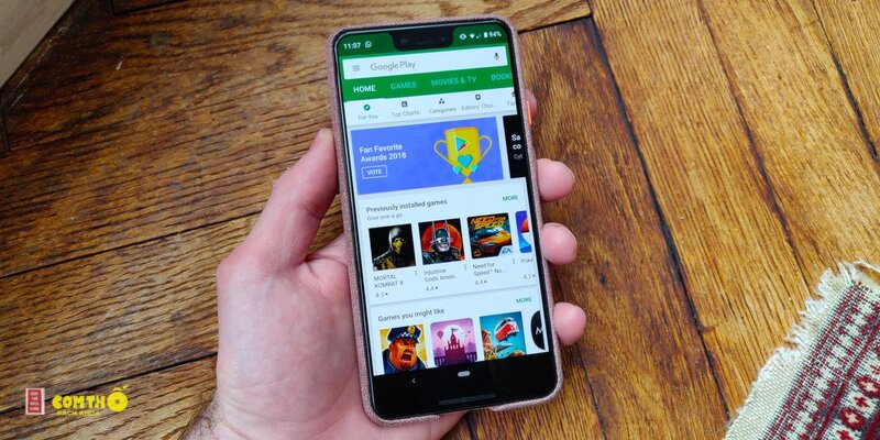 CH Play - Kiểm tra tài khoản cùng điều kiện tải