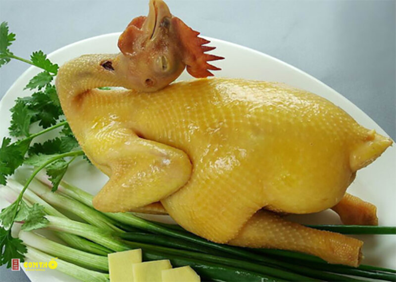 Gà luộc - 4. Luộc lửa nhỏ, không để sôi mạnh