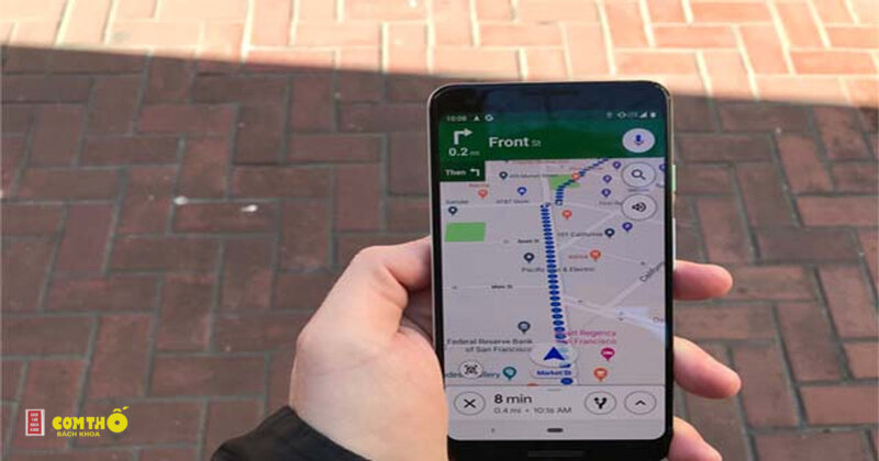 Google Maps - Điểm bắt đầu và cách di chuyển phải khớp nhu cầu