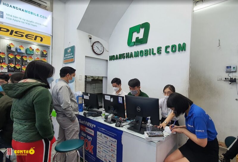 HoangHaMobile - Dùng mục kiểm tra đơn trên website