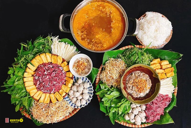 Lẩu - Đặc điểm của đuôi bò khi hầm
