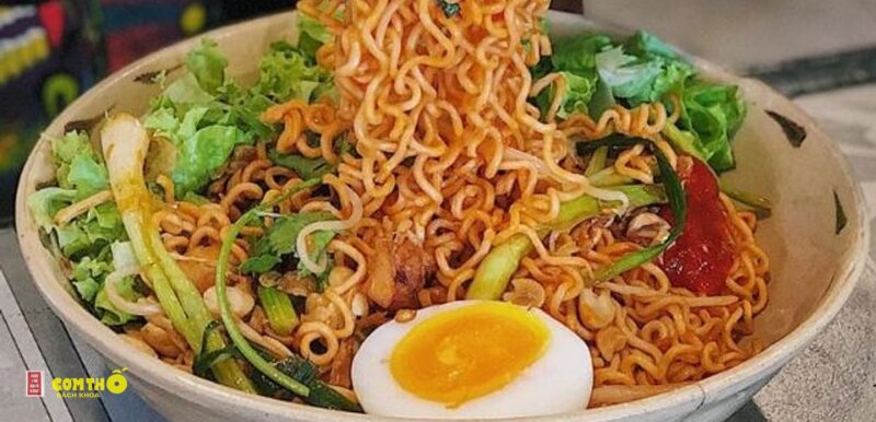 Mì trộn - Món ăn nhanh được yêu thích Mì trộn - Món ăn nhanh được yêu thích
