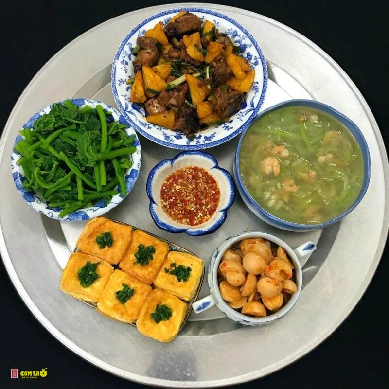 Món ngon mỗi ngày - 9. Tôm rim mặn ngọt